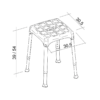 BATHROOM SEAT VASCO 305 - Image 2