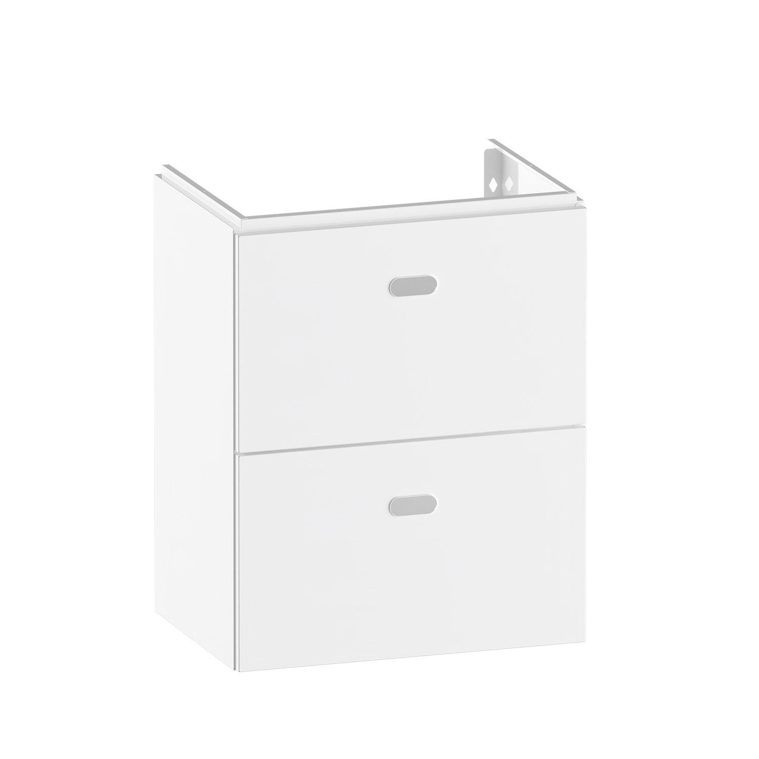 TALL CABINET DUO 400 X 850 X 400 GREY - Image 3